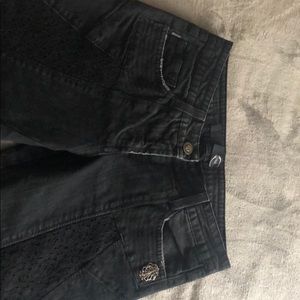 Just cavalli 25/39 black jeans like a new